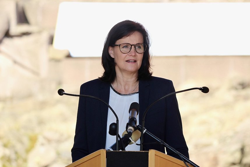 Festakt auf dem Kyffh&auml;userdenkmal - 900 Jahre Kaiser Friedrich I Barbarossa