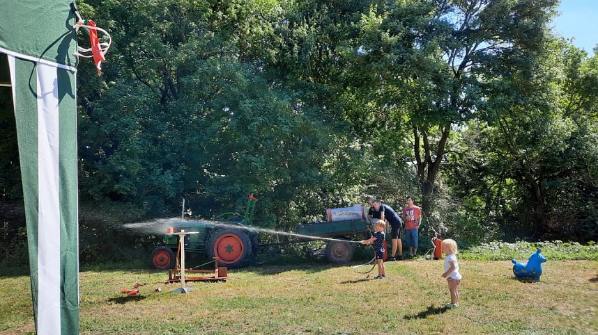 Am Wochenende war endlich wieder was los in Kleinberndten