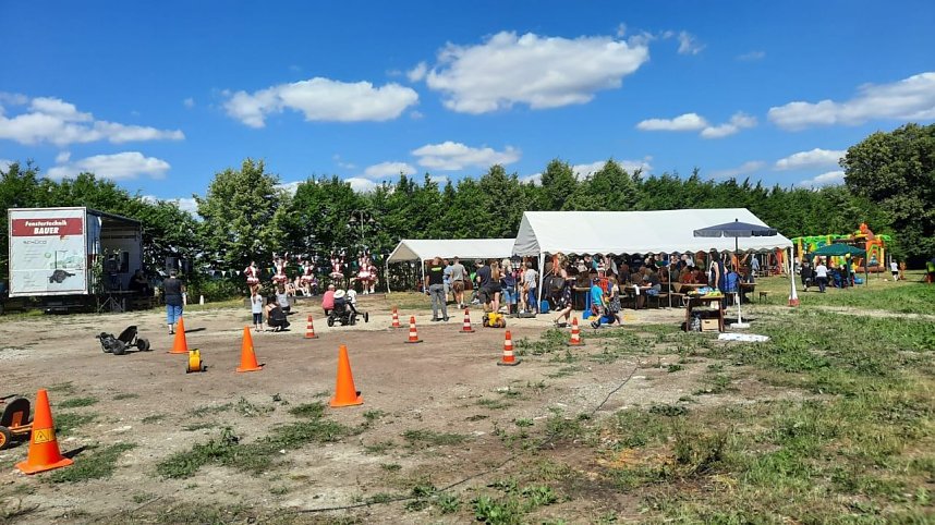 Am Wochenende war endlich wieder was los in Kleinberndten