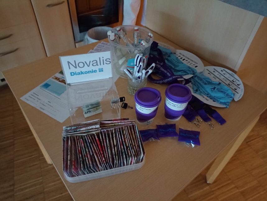 Fr&ouml;hliches Beisammensein am Tag der offenen T&uuml;r