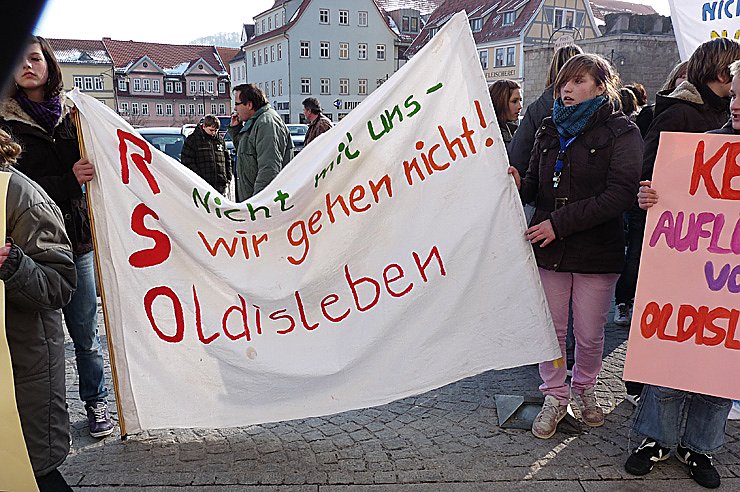 Demo im Kreistag