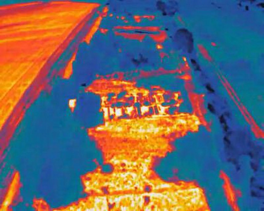 Brand eines Stoppelfeldes bei Bretleben