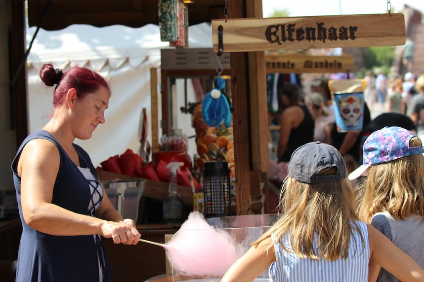 Mittelalterspektakel am Kyffh&auml;user Denkmal 