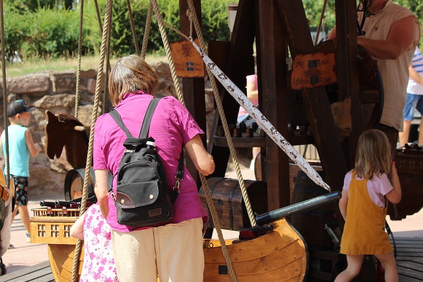 Mittelalterspektakel am Kyffh&auml;user Denkmal 