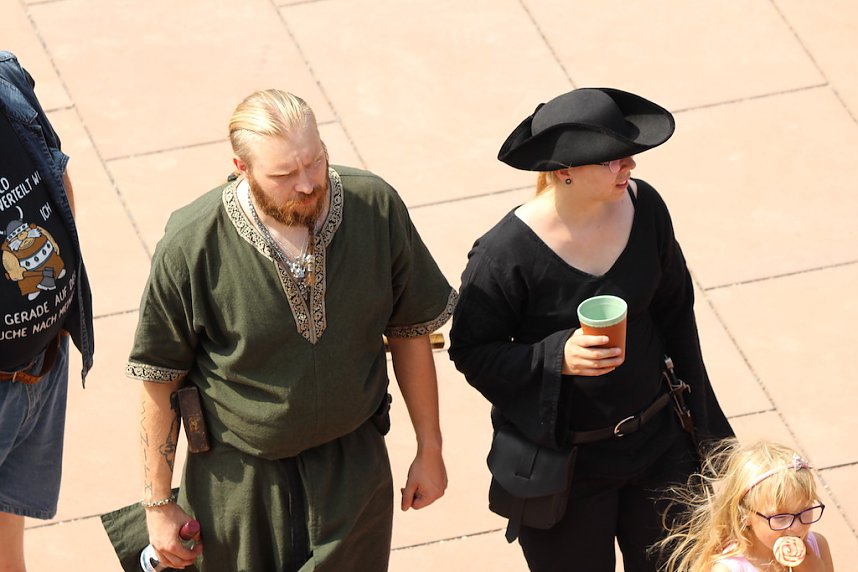 Mittelalterspektakel am Kyffh&auml;user Denkmal 