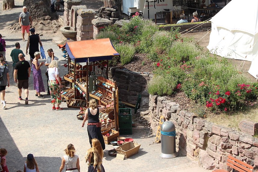 Mittelalterspektakel am Kyffh&auml;user Denkmal 