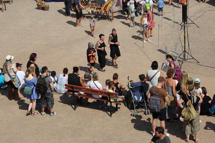 Mittelalterspektakel am Kyffh&auml;user Denkmal 