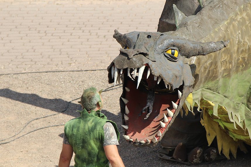 Mittelalterspektakel am Kyffh&auml;user Denkmal 