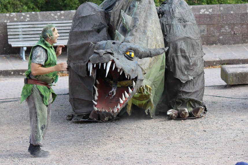 Mittelalterspektakel am Kyffh&auml;user Denkmal 