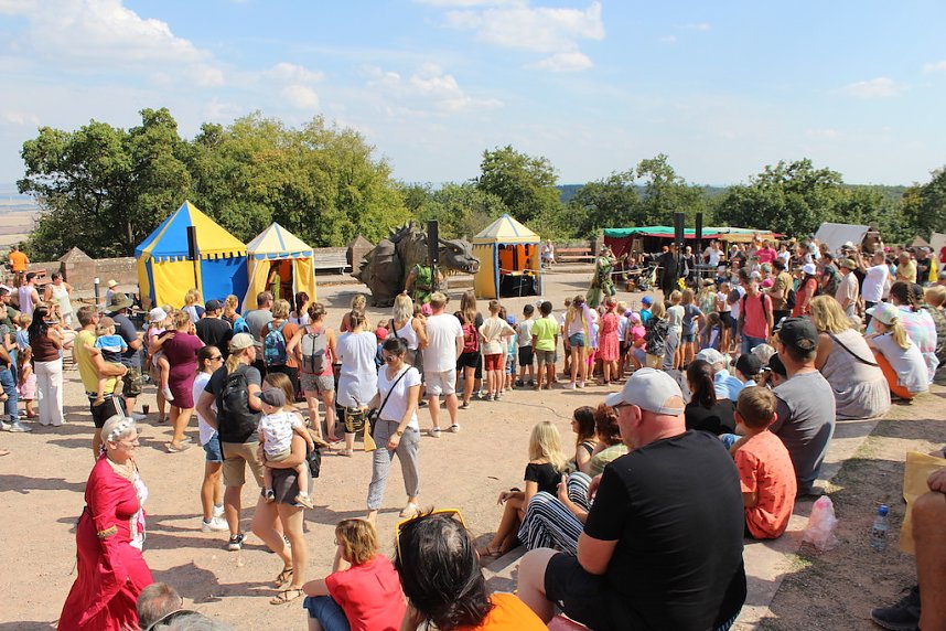Mittelalterspektakel am Kyffh&auml;user Denkmal 