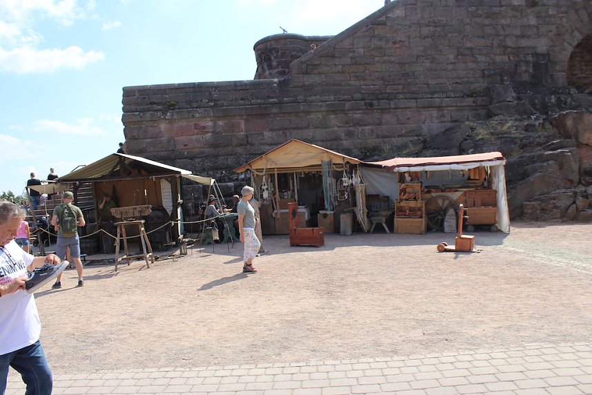 Mittelalterspektakel am Kyffh&auml;user Denkmal 