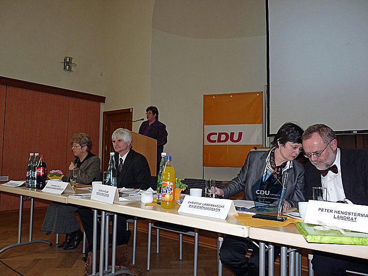 Christine Lieberknecht auf Kreisparteitag der CDU