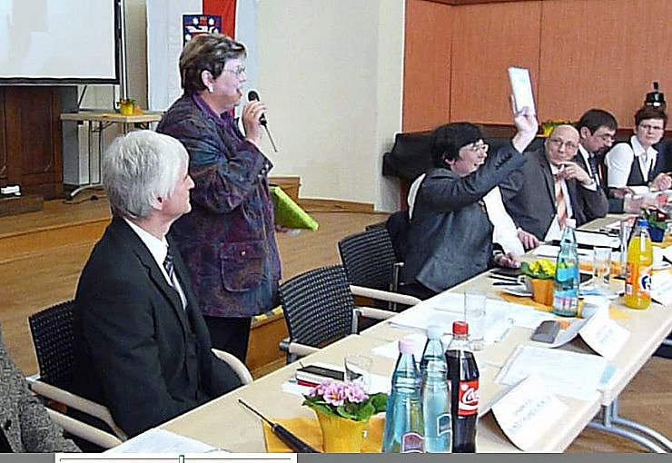 Christine Lieberknecht auf Kreisparteitag der CDU