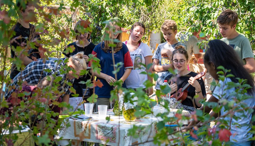 Au&szlig;erschulische Jugendbegegnung an Landesmusikakademie