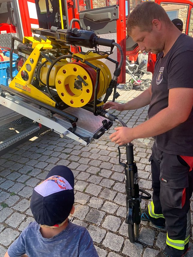 Tag der offenen T&uuml;r bei der Feuerwehr Heldrungen