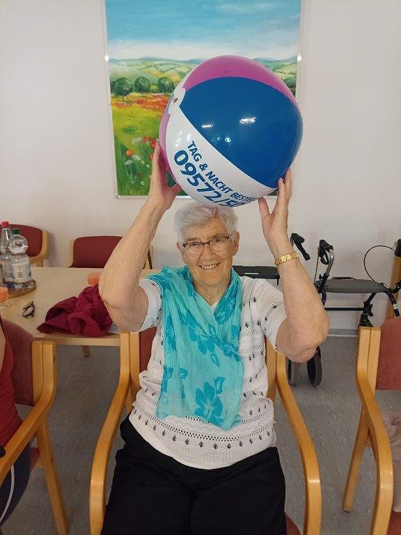 Die Tagespflege in Greu&szlig;en hatte auch an sehr hei&szlig;en Sommertagen ein sch&ouml;nes Programm f&uuml;r seine Besucher