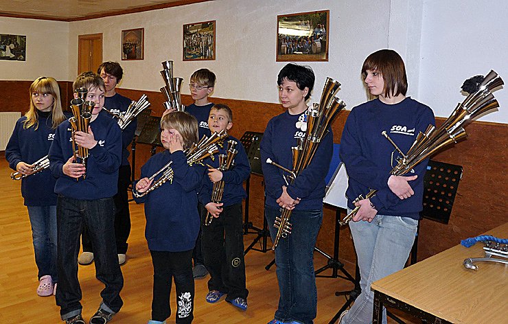 Scheck f&uuml;r Schalmeienorchester