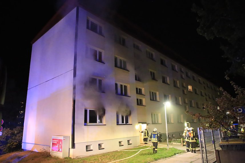 Wohnungsbrand in Sondershausen