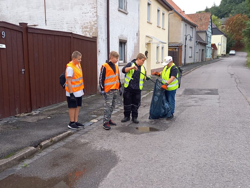 Gro&szlig;reinemachen in Oldisleben
