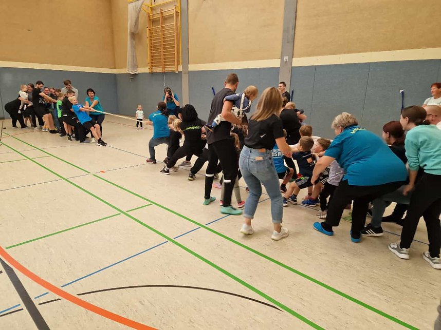 Familiensportfest in der "Kindervilla"