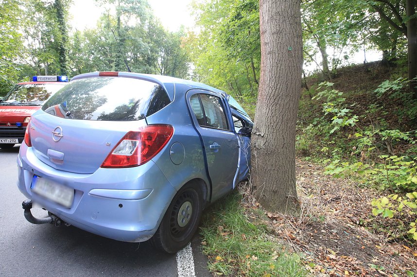 Unfall auf der L1033 zwischen Toba und Dietenborn