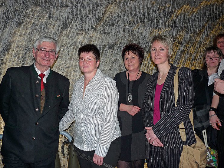 Gel&ouml;bnis unter Tage