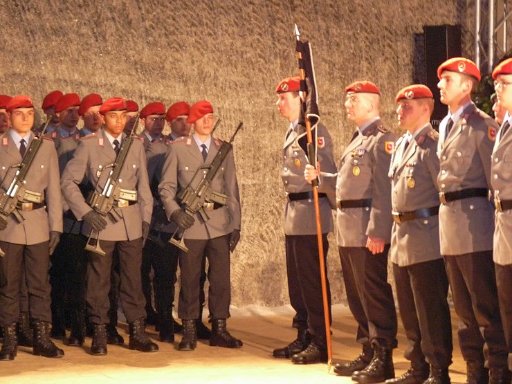 Gel&ouml;bnis unter Tage