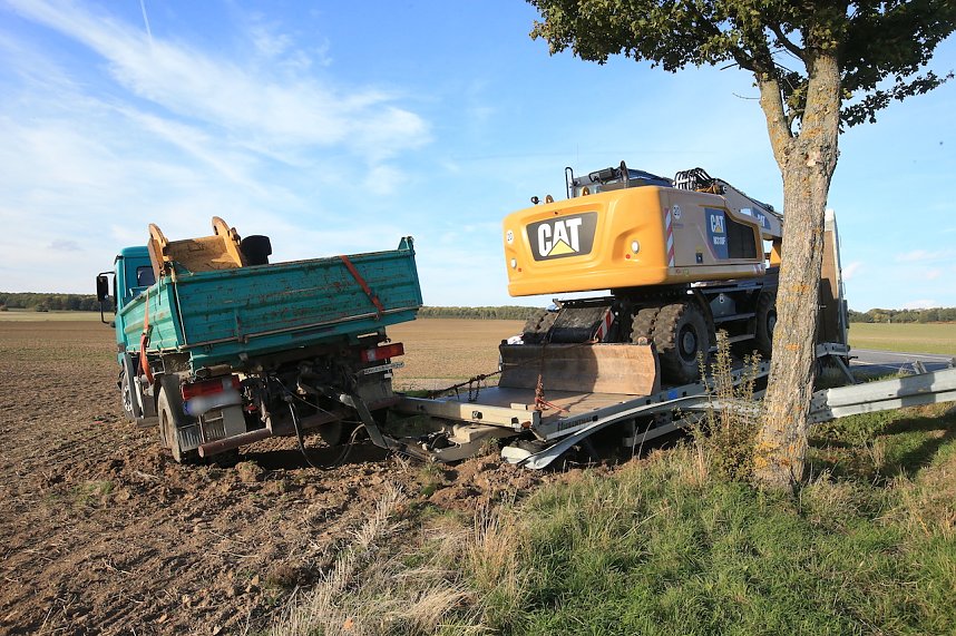 Zwue Unf&auml;lle nur wenige Kilometer voneinander entfernt zur gleichen Zeit