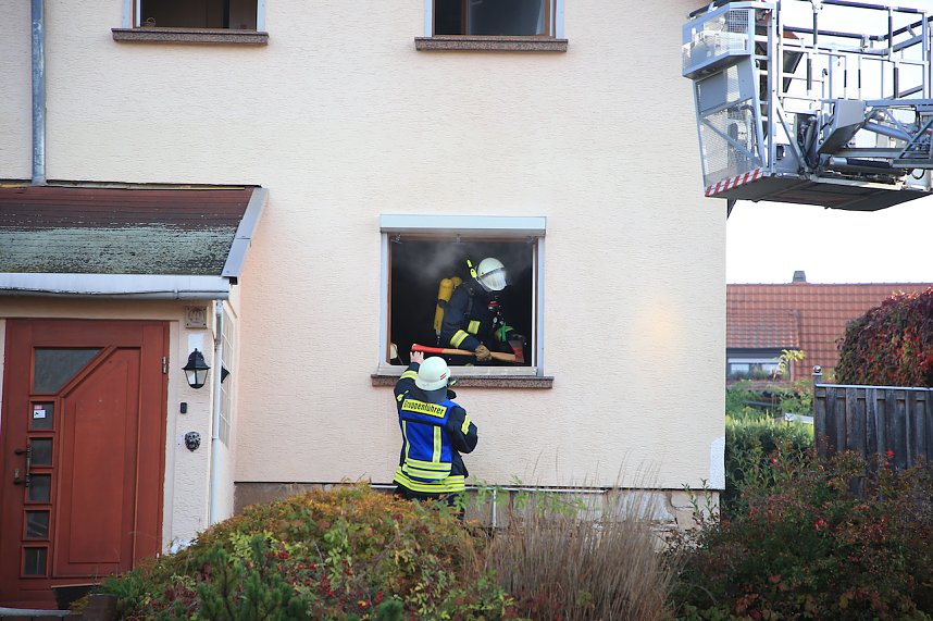 Wohnungsbrand heute Vormittag in Sondershausen