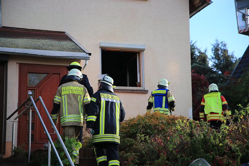 Wohnungsbrand heute Vormittag in Sondershausen