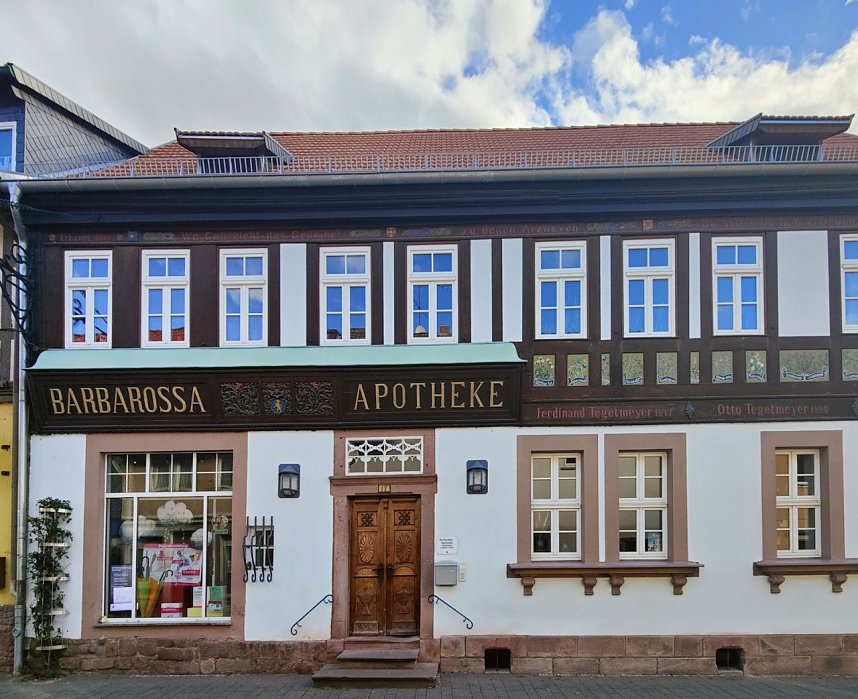 Peter Blei unterwegs in Kelbra