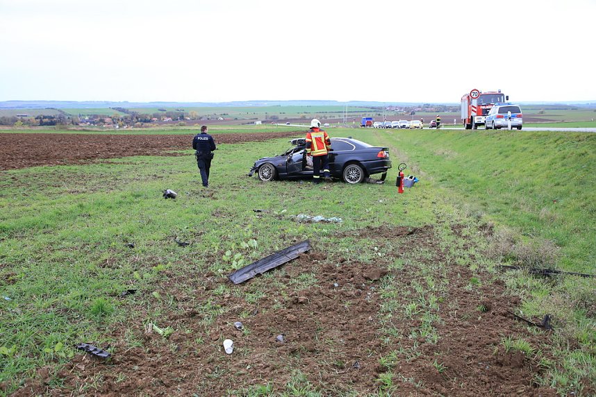 Unfall bei Ebeleben 