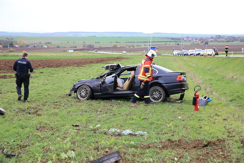Unfall bei Ebeleben 