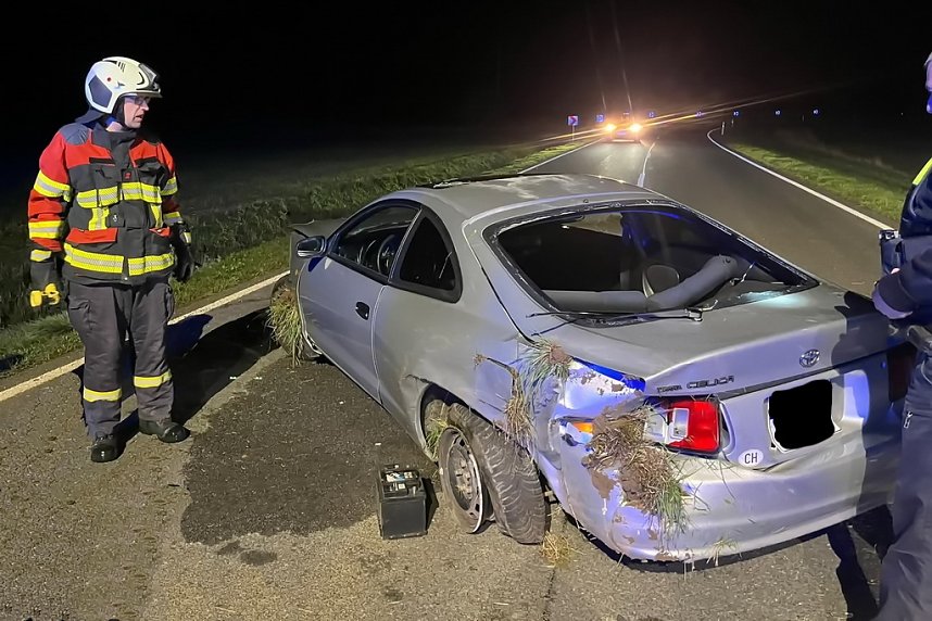 Unfall und Fahrerflucht bei Ebeleben