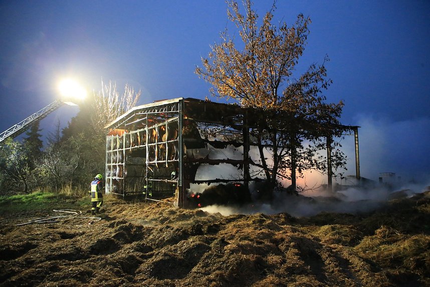 Scheunenbrand bei Otterstedt