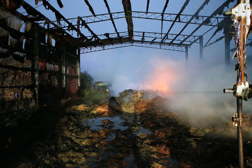 Scheunenbrand bei Otterstedt