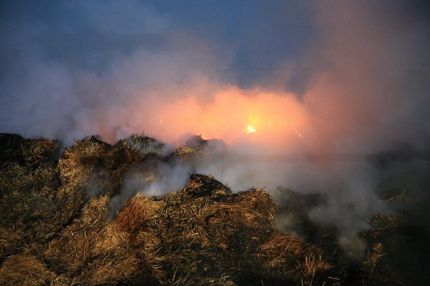 Scheunenbrand bei Otterstedt