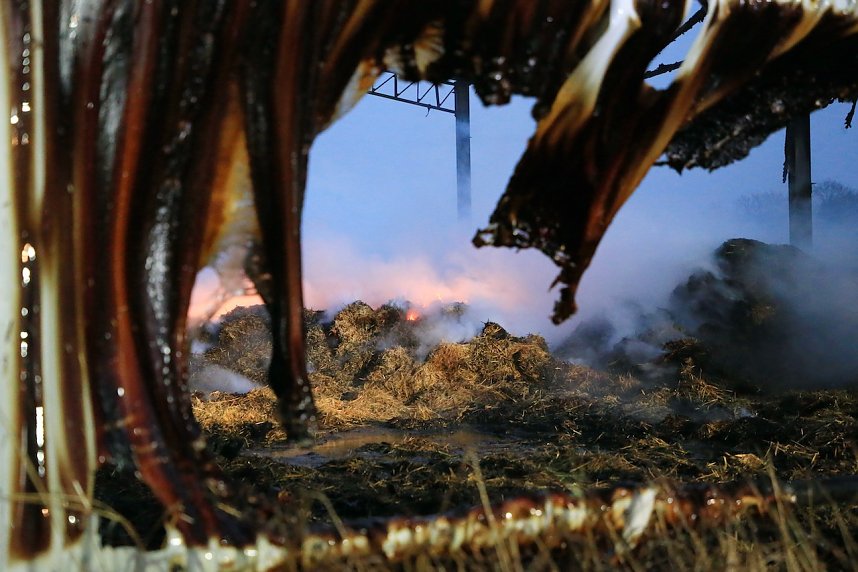Scheunenbrand bei Otterstedt