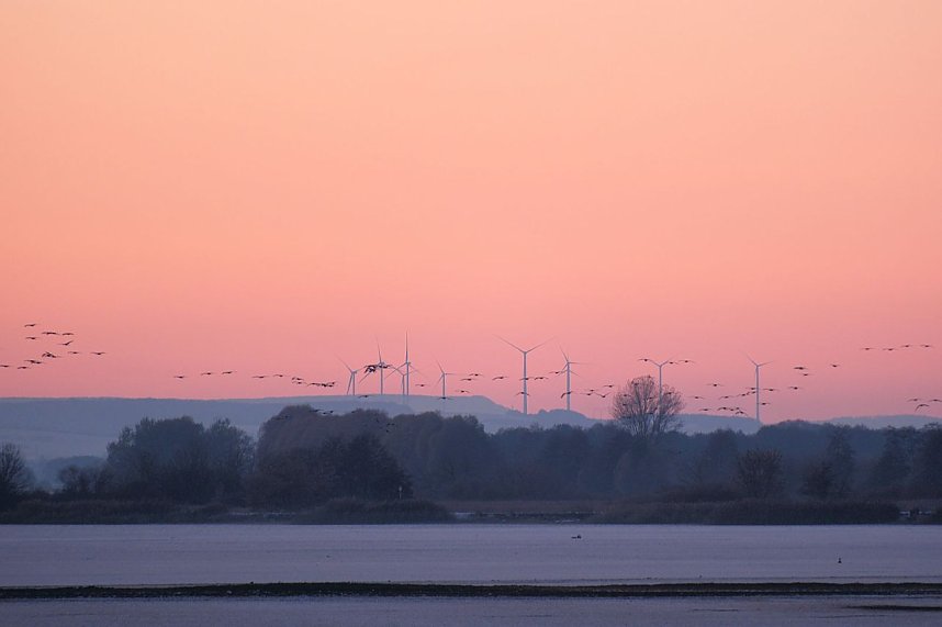 Peter Blei unterwegs im Schnee