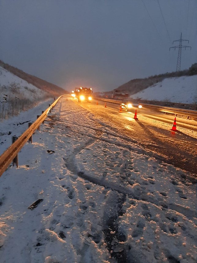 Zwei Gl&auml;tteunf&auml;lle im Kyffh&auml;userkreis