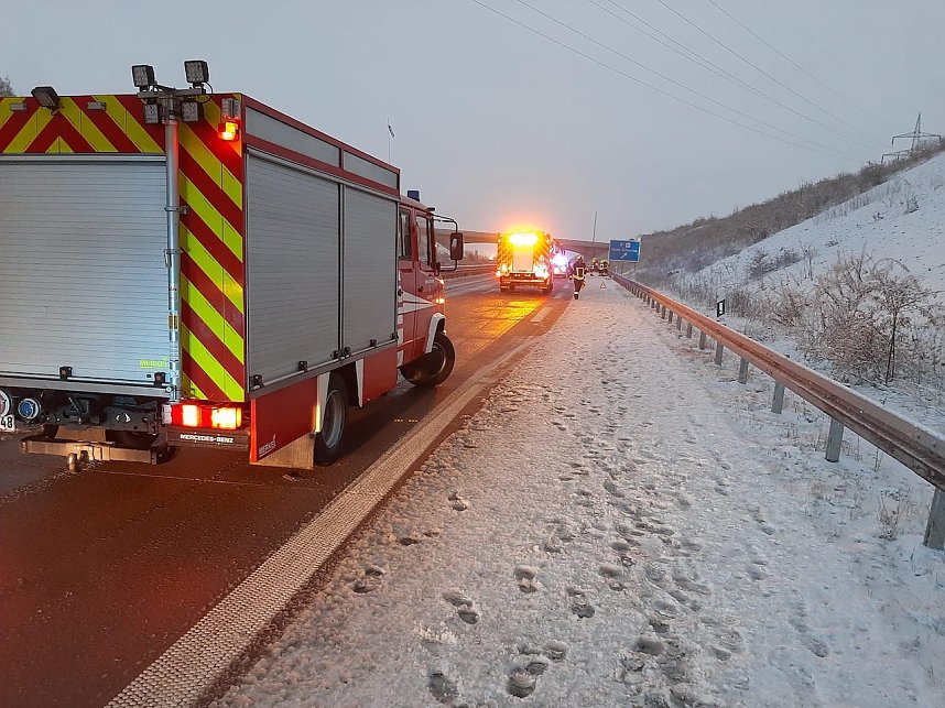 Zwei Gl&auml;tteunf&auml;lle im Kyffh&auml;userkreis