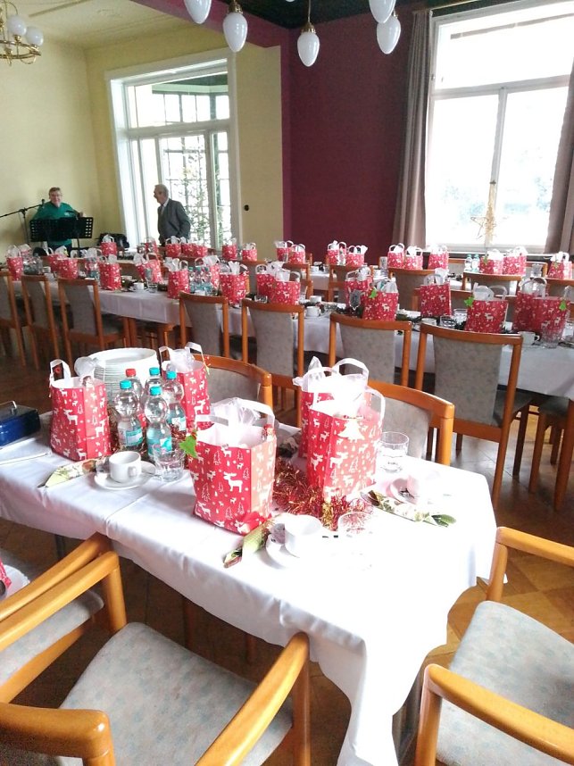 Weihnachtsfeier beim Verband der Behinderten