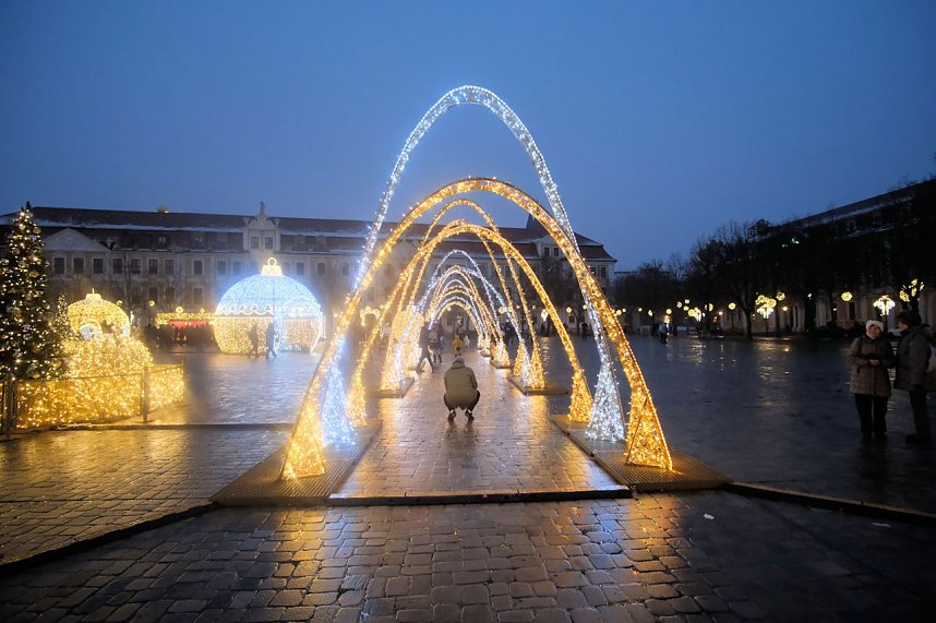 Peter Blei unterwegs in Magdeburg