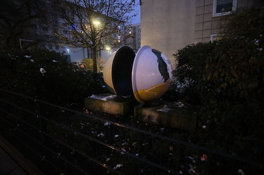 Peter Blei unterwegs in Magdeburg