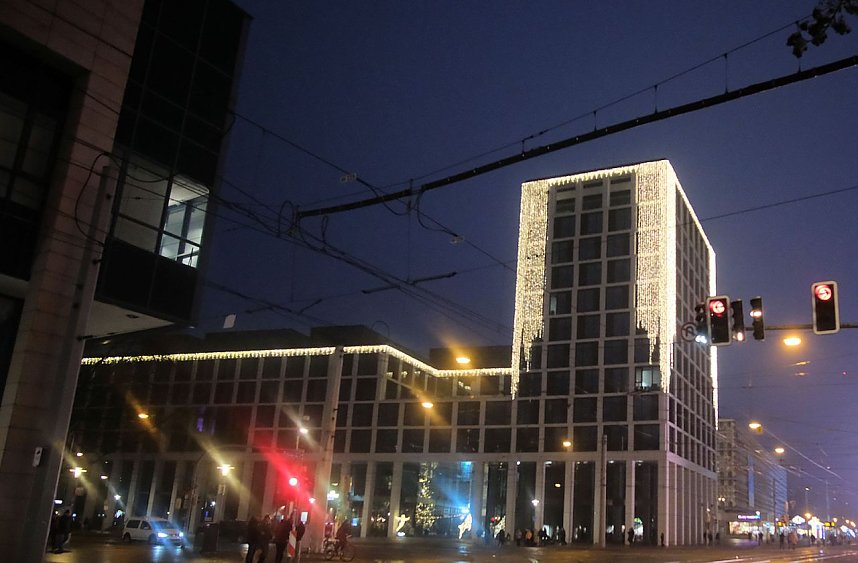 Peter Blei unterwegs in Magdeburg