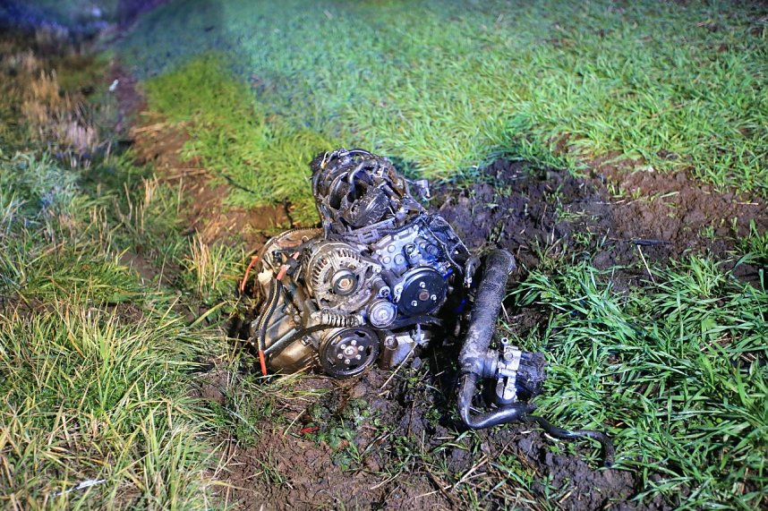 Zu einem schweren Verkehrsunfall kam es am fr&uuml;hen Mittwochabend auf der K517 zwischen Heldrungen und Oberheldrungen