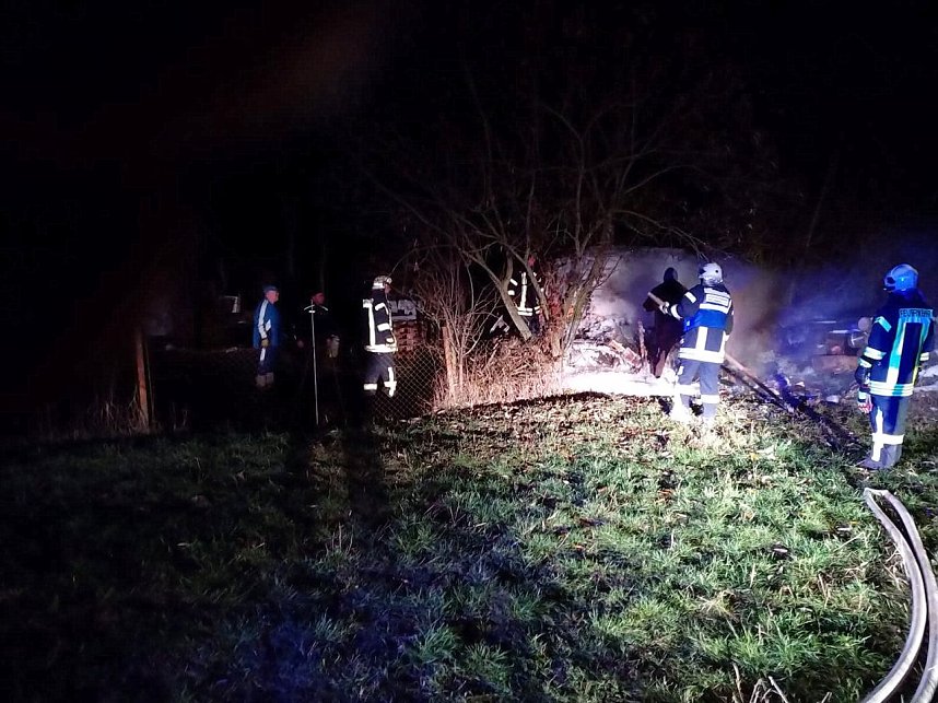 Brand bei Westerengel