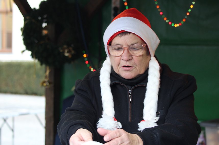 Morgendliche Impressionen von Sondersh&auml;user Weihnachtsmarkt