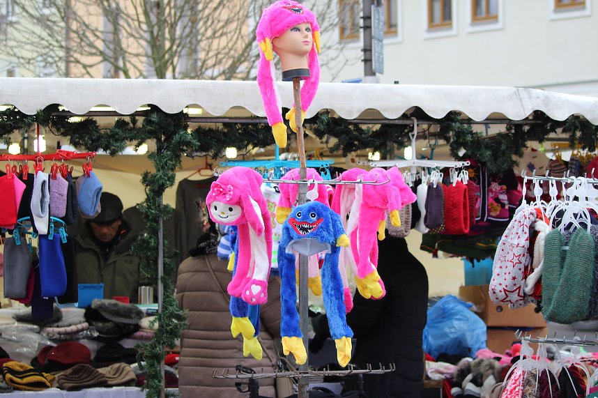 Morgendliche Impressionen von Sondersh&auml;user Weihnachtsmarkt