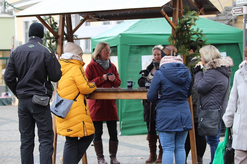 Morgendliche Impressionen von Sondersh&auml;user Weihnachtsmarkt